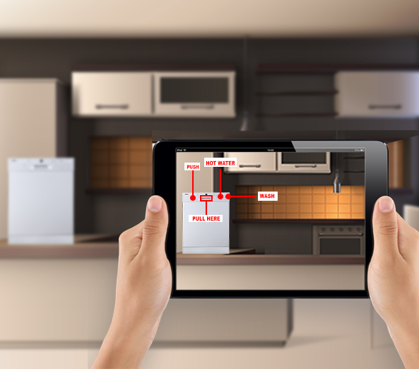 Support Genie uses augmented reality to help your customers understand product features and even make DIY repairs.